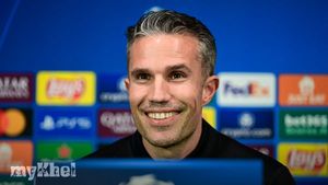 Van Persie Confident Feyenoord Can Surprise Inter In Champions League Clash