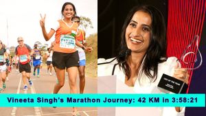 Meet Vineeta Singh? Shark Tank Judge, SUGAR CEO, and Marathon Queen Who Just Ran 42 km – What’s Her Secret?
