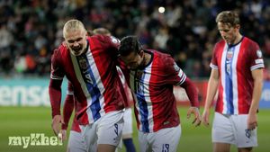 Norway Secures Impressive 5-0 Victory Over Moldova In World Cup Qualifying Match Featuring Haaland