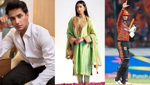 IPL 2025 SRH vs MI: Abhishek Sharma ‘L’ Celebration Sparks Love Rumours With Laila Faisal