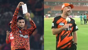 SRH vs PBKS, IPL 2025: 'Wrote it Today Itself' - Abhishek Sharma on Note Celebration, Travis Head Disagrees