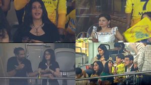 IPL 2025 CSK vs SRH: Ajith Kumar, Shruti Haasan to Sakshi Dhoni - Celebrities Light Up Stands At Chepauk