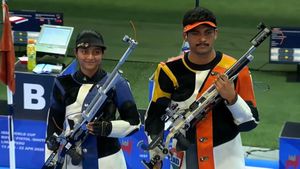 ISSF World Cup 2025 Lima: Rudrankksh Patil, Arya Borse Win Silver in Mixed Team Event, Take India's Tally to 6
