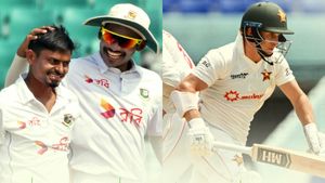 BAN vs ZIM: Taijul Islam's 5-Wicket Haul Shines as Zimbabwe Reach 227/9 on Day 1 in Chattogram