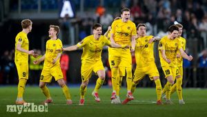 Bodo/Glimt Celebrates Historic Victory Over Lazio To Reach Europa League Semi-Finals