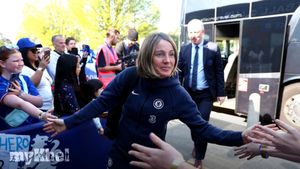 Chelsea's Manager Sonia Bompastor Calls Wembley Final A Once-in-a-Lifetime Chance For Quadruple Success