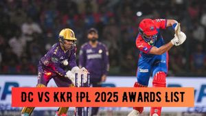 IPL 2025: DC vs KKR Award Winners, Post-Match Presentation, Player of the Match - Sunil Narine dominates Awards List