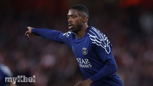 Ousmane Dembele's Injury Poses Doubt For PSG In Champions League Semi-Final Return Against Arsenal