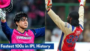 Fastest Century in IPL List Updated after Vaibhav Suryavanshi Special Knock in IPL 2025: Find out Fastest 100 by Indian batters and teamwise list