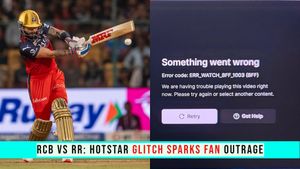 RCB vs RR: Virat Kohli Batting Crashes Hotstar? Fans Rip vent anger After Streaming Glitch Disrupts IPL 2025 Telecast