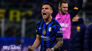 Inter's Lautaro Martinez Lauds Team Resilience After Edging Past Bayern Munich In Quarter-Finals