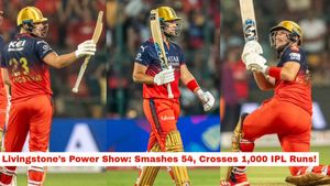 IPL 2025: Liam Livingstone Smashes 54 vs GT, Crosses 1,000 IPL Runs with Brutal Assault on Rashid Khan