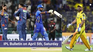 IPL Bulletin For April 5: LSG Edge Mumbai Indians in High-Scoring Contest to MS Dhoni Likely to Lead CSK Again