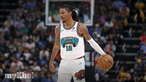 Ja Morant Overcomes Ankle Injury To Help Memphis Grizzlies Secure Playoff Win Against Mavericks