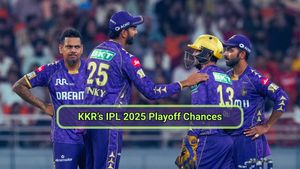 KKR IPL 2025 Playoffs Chances: Can Kolkata Knight Riders Still Finish in Top 4 After Defeat to Gujarat Titans?