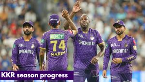 KKR in IPL 2025 Season So far ahead of SRH match: Complete Players Statistics, Standings, Schedule, Result