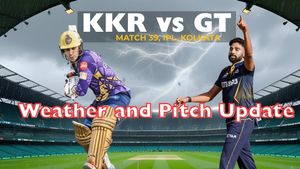 KKR vs GT Weather and Pitch Update, IPL 2025: Will Eden Gardens' Conditions Decide the Fate of Giants?