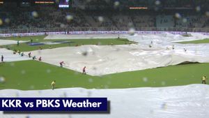 KKR vs PBKS Weather Update, IPL 2025: Match Called Off Due to Rain - Eden Gardens, Kolkata LIVE Weather Report