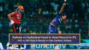 KKR vs SRH Head To Head Record, Stats & Results in Eden Gardens, Kolkata Ahead of IPL 2025 Match 15