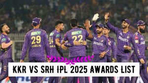 KKR vs SRH IPL 2025: Award Winners, Player of the Match, Stats, Post-Match Presentation