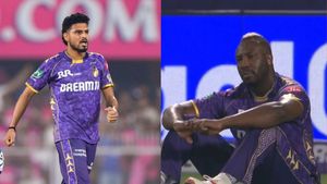 KKR vs SRH: Andre Russell drops Kamindu Mendis, denies Vaibhav Arora Rare Milestone