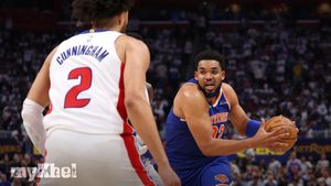 Knicks Voice Frustration Over Officiating Despite Narrow Game 3 Victory Against Pistons