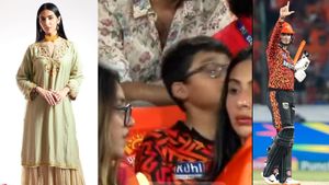 IPL 2025 SRH vs MI: Abhishek Sharma Rumoured Girlfriend Spotted In Hyderabad Stands, Know All About It!