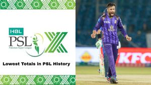 Lowest Totals in PSL History: A Look Back at the Most Shocking Batting Collapses in League History