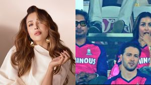 Did Malaika Arora Attend Rajasthan Royals latest IPL match amid rumours of dating Kumar Sangakkara?
