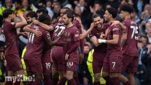Manchester City Clinches Vital 2-0 Win Against Everton With Late Goals