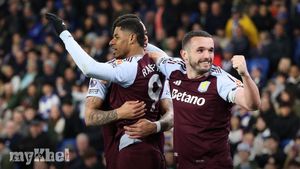 Marcus Rashford Smiles Again Following Aston Villa's Impressive 3-0 Win At Brighton