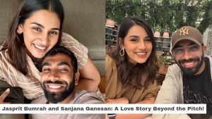 Meet Jasprit Bumrah's Wife Sanjana Ganesan: A Sweet Love Story Woven Through Cricket, Glamour, and an Unbreakable Bond!