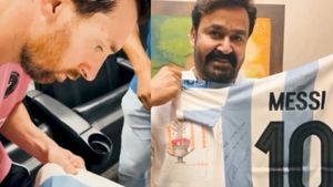 Lionel Messi signs Argentina shirt for Mohan Lal, Malayalam Actor shares Feeling after Incredible Gift