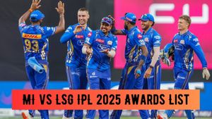 IPL 2025: MI vs LSG Award Winners, Player of the Match, Stats, Post-Match Presentation