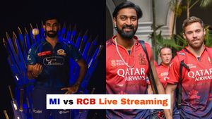 MI vs RCB Live Streaming, IPL 2025: How to Watch Mumbai Indians vs Royal Challengers Bengaluru Telecast on TV and Online?