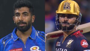 MI vs RCB: Virat Kohli Greets Jasprit Bumrah’s Comeback with a Majestic Six at a Packed Wankhede