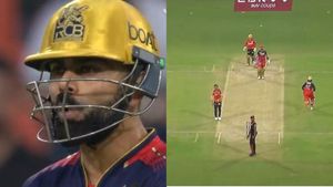 PBKS vs RCB: Virat Kohli Survives Run-Out Scare After Mix-Up With Rajat Patidar, Leaves King Kohli Furious