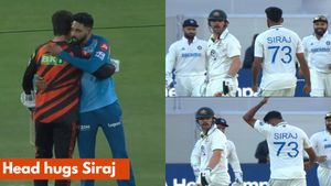 SRH vs GT: Mohammed Siraj Hugs Travis Head Before Dismissing Him, Fans Recall Their Border-Gavaskar Trophy Rivalry