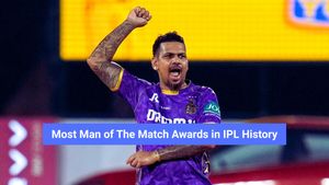 Most Man of The Match Awards in IPL: Sunil Narine Moves to Joint-Sixth in All-Time List After CSK vs KKR Clash