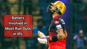 Virat Kohli Surpasses CSK Legend to Take 4th Place in Unwanted List of Batters Involved in Most IPL Run Outs
