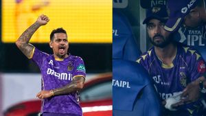 DC vs KKR: Why is Sunil Narine Captaining Kolkata Knight Riders Today? Why is Ajinkya Rahane off the Field?