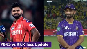 PBKS vs KKR Toss Update, IPL 2025 Match 31: Playing 11, Impact Subs, Captain's Quotes, Pitch Report