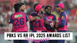 PBKS vs RR IPL 2025: Award Winners, Player of the Match, Stats, Post-Match Presentation