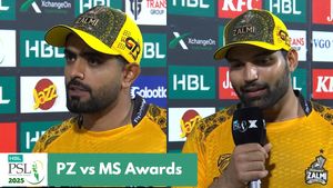 PSL 2025: Peshawar Zalmi vs Multan Sultans Man of The Match, Award Winners, Post-Match Presentation Ceremomy of Match 9