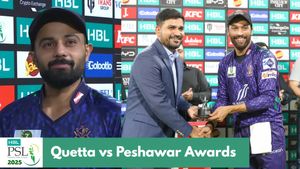 PSL 2025: Quetta Gladiators vs Peshawar Zalmi Man of The Match, Award Winners, Post-Match Presentation Ceremony of Match 17