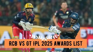 RCB vs GT Award Winners: IPL 2025 Match 14 Full Awards List, Match Stats, Player of the Match, Post-Match Presentation