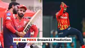 RCB vs PBKS Dream11 Prediction, IPL 2025: Royal Challengers Bengaluru vs Punjab Kings Fantasy XI, 34th Match