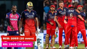 RCB vs RR: Hazlewood’s 4-Wicket Haul Guides Royal Challengers Bangalore to 11-Run Victory in IPL 2025
