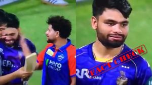 Fact Check: Rinku Singh Slapped or Not in Anger by Kuldeep Yadav? Find out the Truth behind the Viral Video