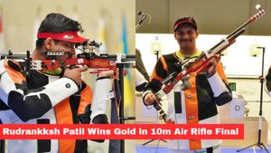 ISSF World Cup 2025: Rudrankksh Patil Wins 10m Air Rifle Gold in Buenos Aires; Arjun Babuta Finishes 7th